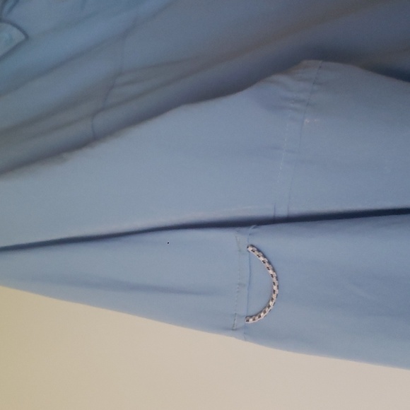 Columbia Omni Shape boys Fishers Button down Shirt Size Large Lt Blue - Picture 3 of 5